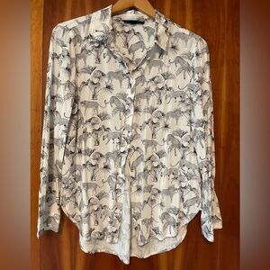 Cute Leopard Blouse for work or play